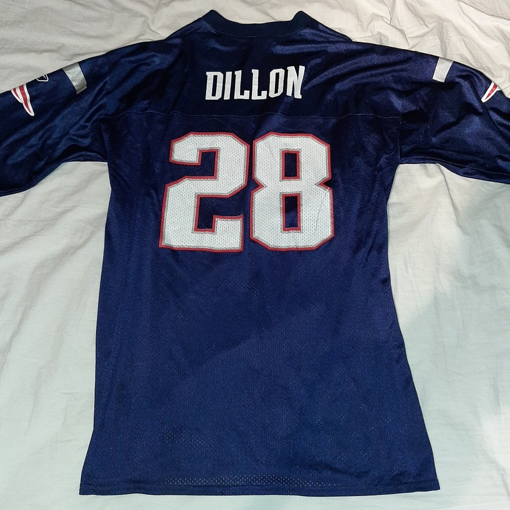 Mens reebok Patriots Corey dillon jersey